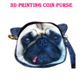 Womens Bags Funny Lifelike Animals 3d Printed Dog Head Dress Handbags Cosplay Plush Toy Lover Gift